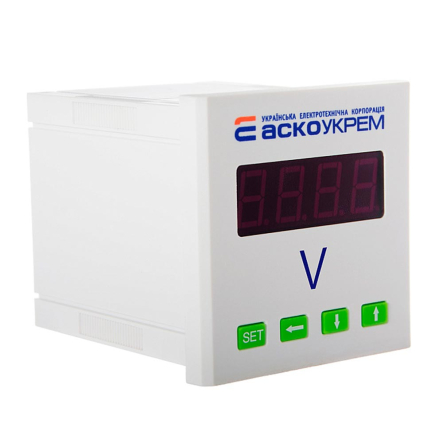 Вольтметр цифровой АСКО-УКРЕМ ЦВ-8, 600В, АС, 80х80, A0190010120