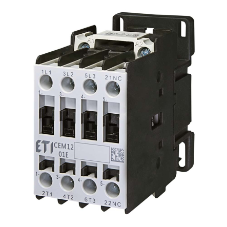 Контактор силовий ETIMAT CEM 12.01 230V AC, 4643113 - 1