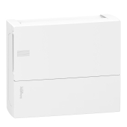 Щит розподільний навісний Schneider Electric Mini Pragma на 12 модулів, білі двері, MIP12112