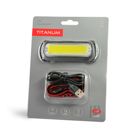 Фонарь портативный TITANUM TLF-H11, 400Lm, 6000K