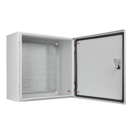 Щит металлический с монтажной панелью АСКО-Укрем, 40*40*20, IP54, серия UBox, A0260020017