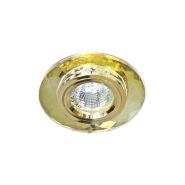 Светильник точечный Feron 8050-2, MR16, GU5.3, 50W, желтый/золото