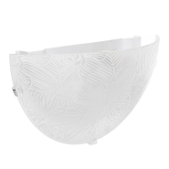 Світильник настінно-потолочный ДеКоРа, Орхидея, 1/2, E27, 1х60W, білий, 24971