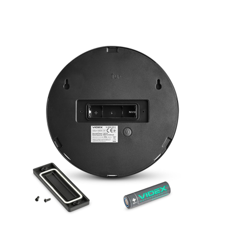 LED светильник на солнечной батарее настенный VIDEX VL-BHSO-002-S, IP54, 500Lm, 5000K