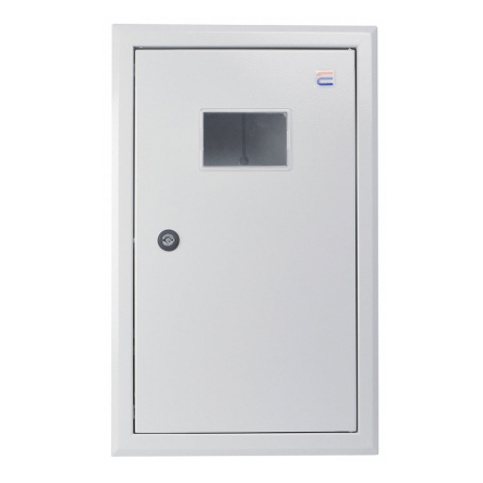 Щит учёта металлический АСКО-Укрем, 555x345x122, IP31, встроенный, серия UBox, A0260030002