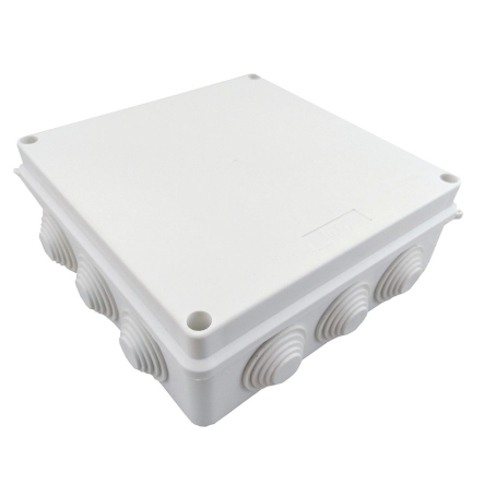 Коробка розподільна TNSy HC-BA 200х200х80 IP65 PP RAL9016, TNSy5000758 - 1