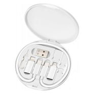 Набір Maxxter UB-SET, кабель C-тато/C-тато + адаптери