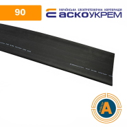 Трубка термоусаджувальна (ТУТ), АСКО-УКРЕМ d - 90 мм., чорна, з клейовим шаром, A0150040067
