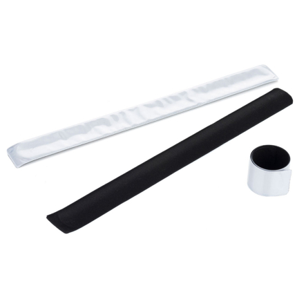 Светоотражающий браслет ВЕЛС 300*30мм, белый