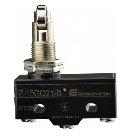 Мікровимикач АСКО-УКРЕМ Z-15GQ21-B, A0050040002 - 1