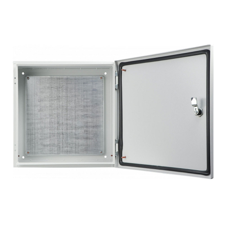 Щит металлический с монтажной панелью АСКО-Укрем, 40*40*20, IP54, серия UBox, A0260020017