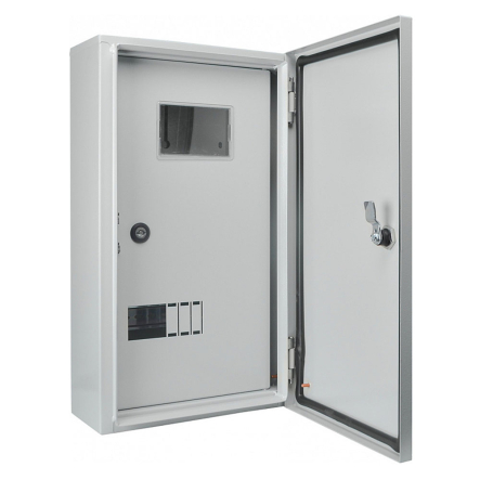 Щит учёта металлический АСКО-Укрем, 530x290x151, IP54, навесной, серия UBox, A0260030008