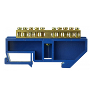 Нулевая шина с изолятором на DIN-рейку АСКО-УКРЕМ ВС - 4А 10, A0150120050