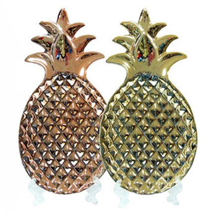 Блюдо OLens 6934-2, Ананас, 29,7 х14, 8 см - 1