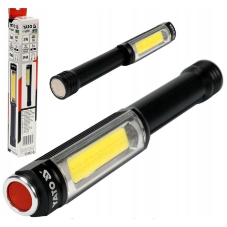 Фонарь LED YATO 3*АA 400/170Lm 3 режима - 1