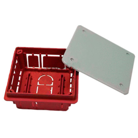 Коробка распределительная внутренняя С1 92х92х45мм, IP 40, крышка - 1