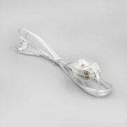 Провід SKARLAT PRH-002-0, 2х0,5, з дімміруемим перемикачем прозорий