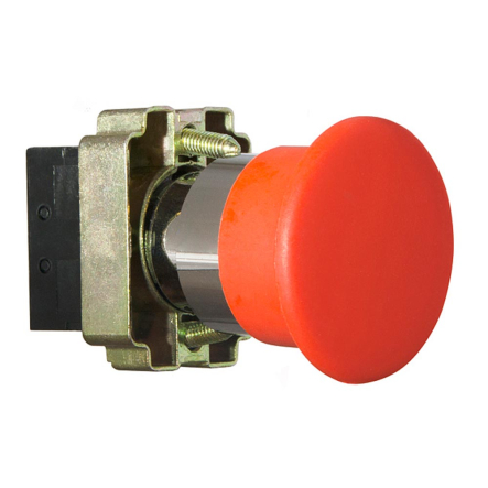 Кнопка грибок "СТОП" красная, d 40мм, без фиксации ХВ2-BС42, АСКО-УКРЕМ A0140010031