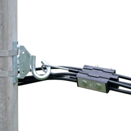 Зажим анкерный GUKo 1 натяжной 4*(25-70) мм.кв