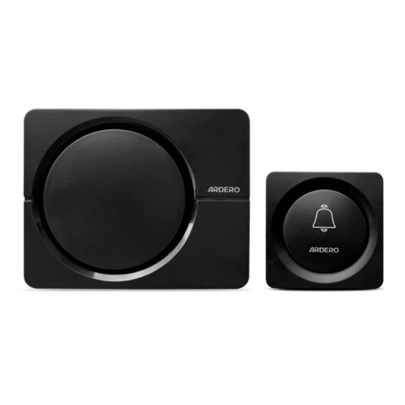 Звонок дверной беспроводной Feron E-402, чёрный - 1