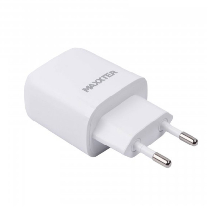 Зарядное устройство сетевое Maxxter WC-PD-CtL-01, 1 USB (PD 20W) + Кабель Type-C to Lighting