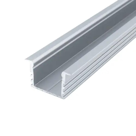 Профіль алюмінієвий врізний BIOM ЛПВ12, 12х16, анодований, 2м + розсіювач - 1