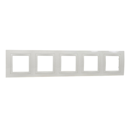 Рамка 5 местная, слоновая кость, USchneider Electric Uniсa BASIC, MGU2.010.25 - 1