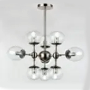 Люстра потолочная SIRIUS YG 17091-9P