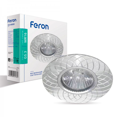 Светильник точечный Feron GS-M888, MR-16, G5.3, серый, 5250 - 1