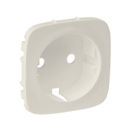 Лицевая панель розетки 2к + З Legrand Valena Allure, 755206, слоновая кость