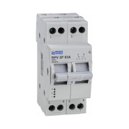 Ручний перемикач вводу резерву АСКО-УКРЕМ RPV 2P 63A, І-0-ІІ, перекидний, A0010220006