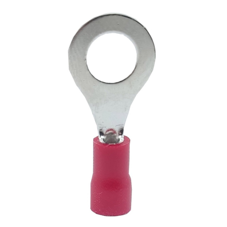 Наконечник кільцевийTNSy 5500074, з ізоляцією RV1.25-6 (0,5-1,5/6), червоний - 1
