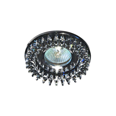 Светильник точечный Feron CD2540, MR16, GU5.3, 50W, прозрачный серый /черный - 1