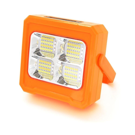 Фонарь переносной RD-C096+Solar+пульт, 4 режима, аккумулятор, магнит, USB - 1