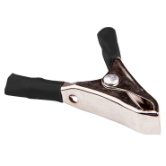 Зажим электрический ЗКС-50 (50мм) черный, TAKEL