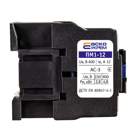 Магнитный пускатель АСКО-УКРЕМ ПМ 1-12-01  380B (LC1-D1201), A0040010074
