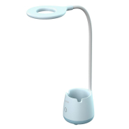 Настольная лампа аккумуляторная VIOLUX BASKET 540301, 6 Вт, 300Lm, 4200K, 2400mAh, голубая