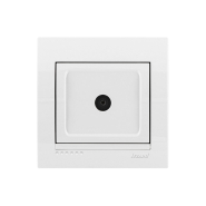 Розетка Lezard DERIY ТВ концевая, белая, 702-0202-130