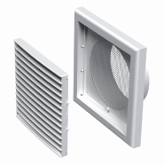 Ґрати вентиляційні Вентс МВ 121 Вс, 0000222889, ш187*в142мм