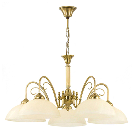 Люстра ALFA 12625 LAGUNA 5хE27х60W, D 74 см, H 69 см - 1