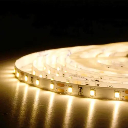 Светодиодная лента белая теплая BIOM Professional BPS-G3-12-2835-60-WW-20 IP20 6,5W/м