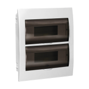 Корпус пластиковый IEK UEK ЩРВ-П-24 мод., 2 ряда, встраиваемый, 345х300х102 мм, IP41, MKP12-V-24-40-10-U