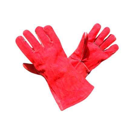 Перчатки Крага без подкладки серые длинные SFG40032 - 1