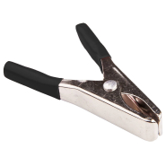 Зажим электрический ЗКС-7 (75мм) черный, TAKEL