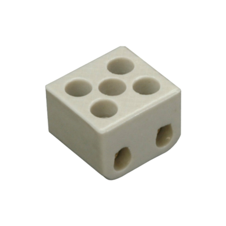 Клеммник для светильников SEZ 6111-06, 250V, 2 полюсный, керамика - 1