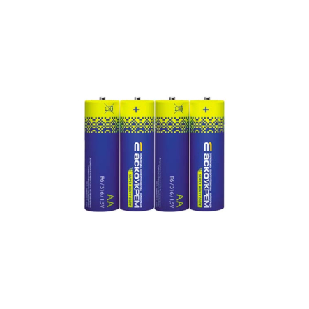 Батарейка солевая АСКО-УКРЕМ AA R6.S4 (shrink 4) - 1