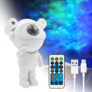 Нічник-проектор зоряного неба Космонавт, з USB, білий, 101587, 234566647