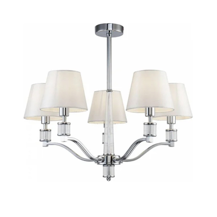 Люстра Clarissa FR5020PL-05CH, 5xE14x40W - 1