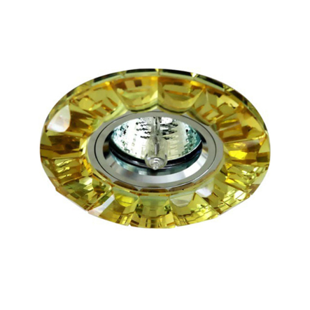 Світильник точковий Feron CD2510, MR16, GU5.3, 50W, жовтий/хром - 1