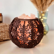 Соляний світильник «Квіти» 3кг